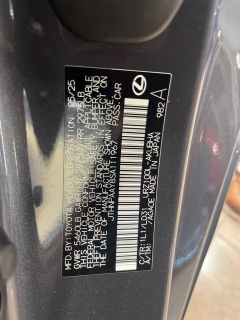 2025 Lexus LC CONVERTIBLE LC 500 CONVERTIBLE