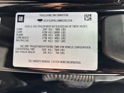 2021 Cadillac Escalade ESV Sport