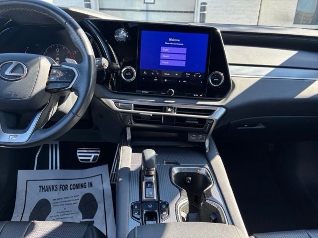 2023 Lexus RX 350 F Sport Handling