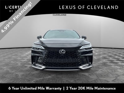 2024 Lexus RX 350 F Sport Handling