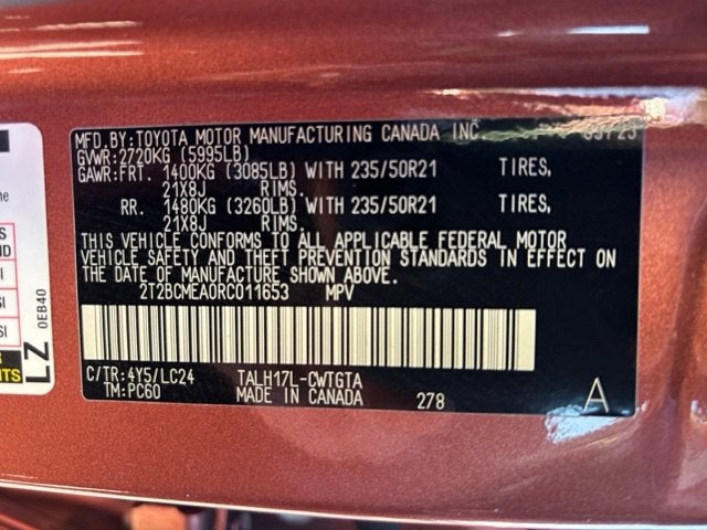 2024 Lexus RX 500h F SPORT Performance