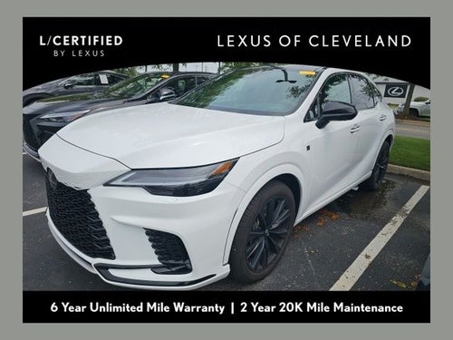 2025 Lexus RX 500h F SPORT Performance