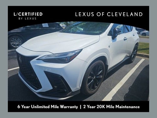 2022 Lexus NX 350 F SPORT Handling
