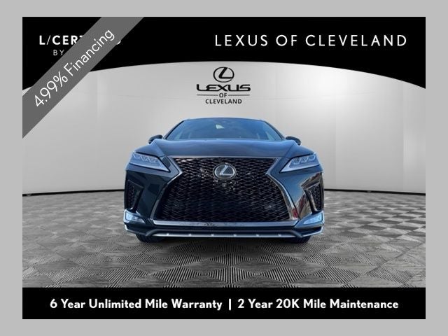 2022 Lexus RX 350 F Sport Handling