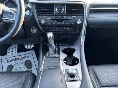 2022 Lexus RX 350 F Sport Handling