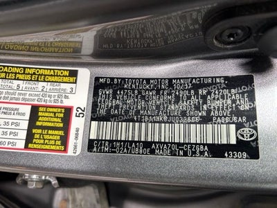 2018 Toyota Camry XLE