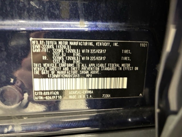 2021 Toyota RAV4 Hybrid XLE