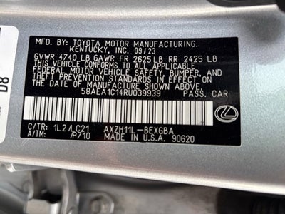 2024 Lexus ES 300h Luxury