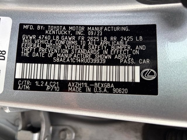 2024 Lexus ES 300h Luxury