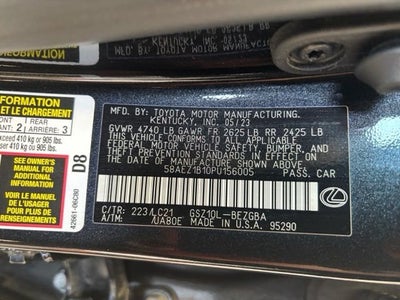 2023 Lexus ES 350 Luxury