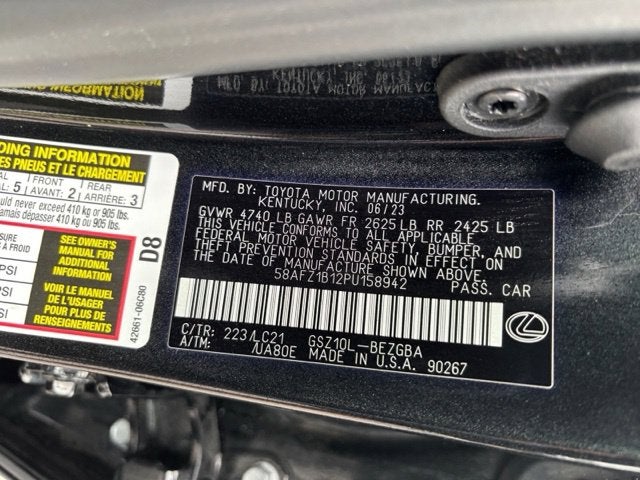 2023 Lexus ES 350 Ultra Luxury