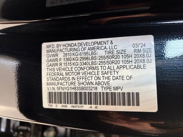 2025 Honda Pilot Elite