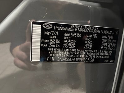 2023 Hyundai Santa Fe Hybrid Limited