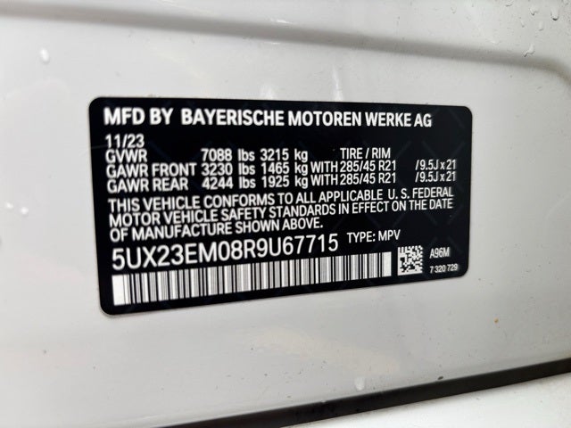 2024 BMW X7 xDrive40i