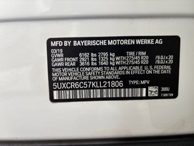 2019 BMW X5 xDrive40i
