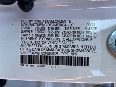 2021 Honda CR-V EX-L