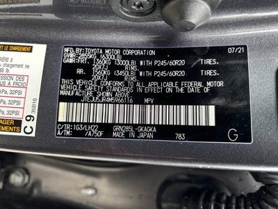 2021 Toyota 4Runner Nightshade
