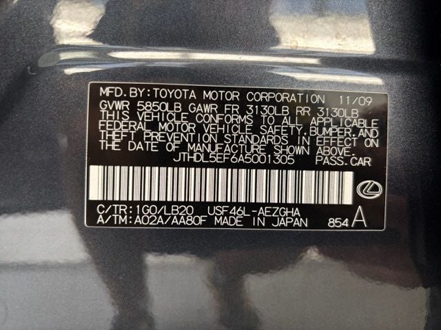 2010 Lexus LS 460 L
