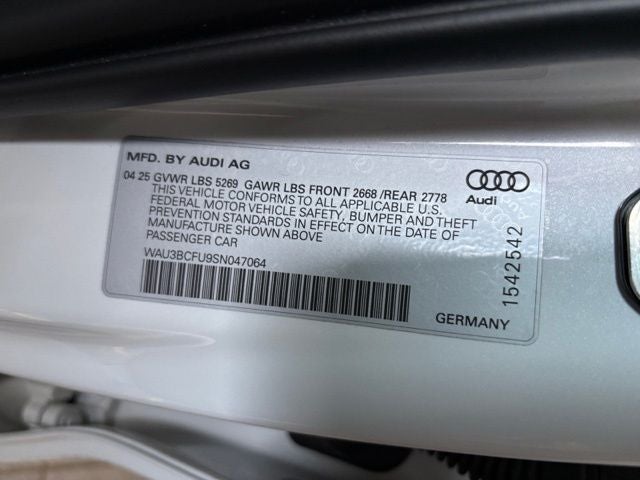 2025 Audi A5 2.0T Prestige quattro
