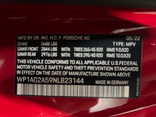 2022 Porsche Macan S