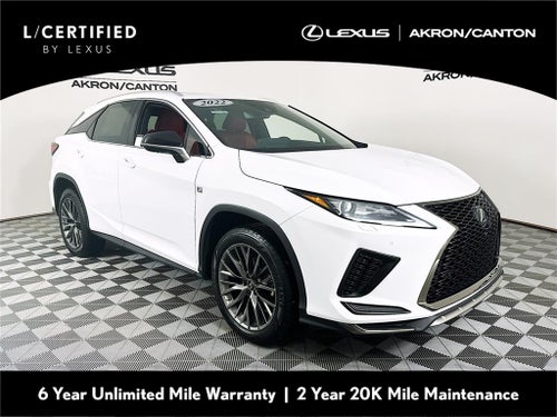 2022 Lexus RX 350 F Sport