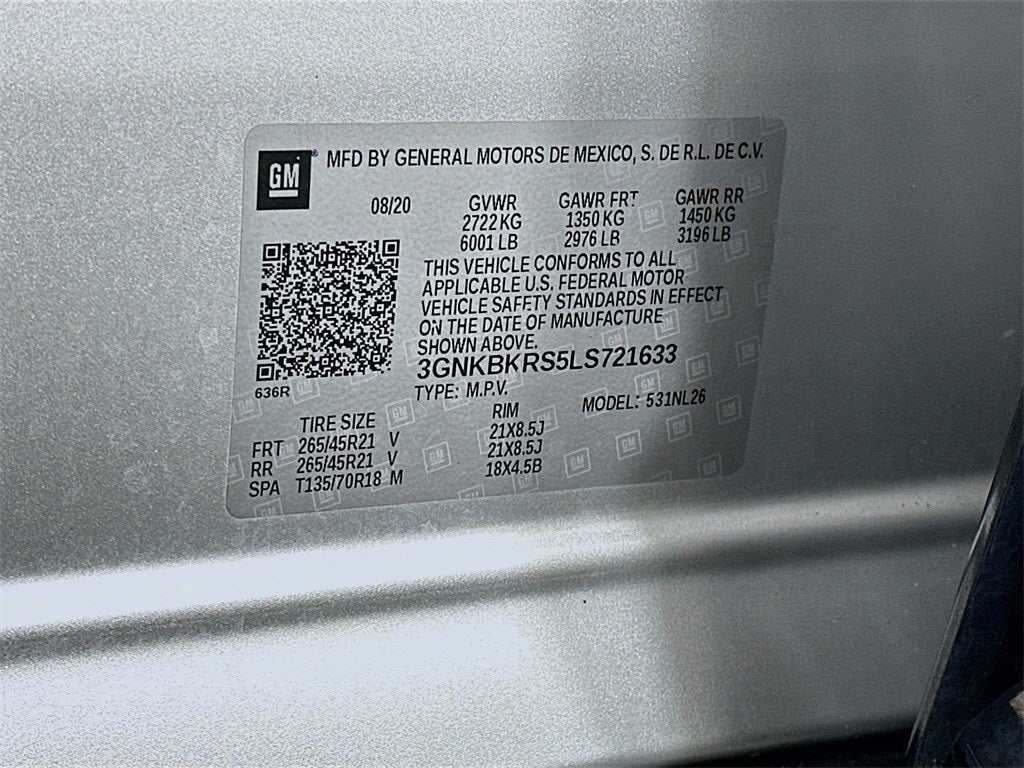 2020 Chevrolet Blazer RS