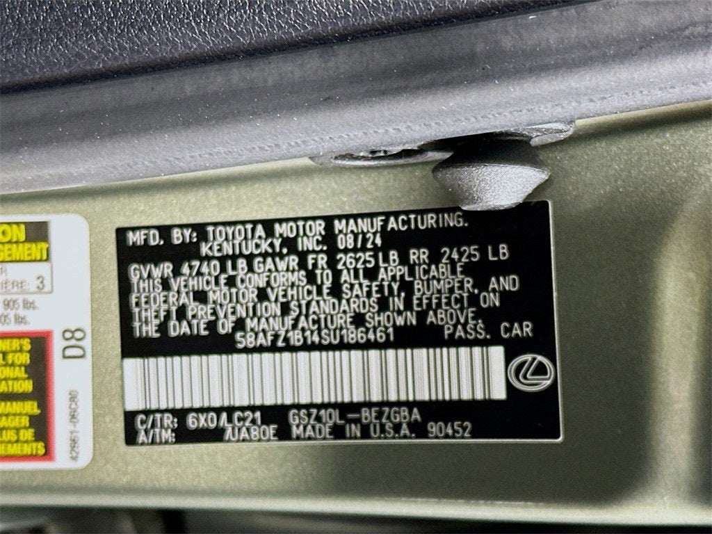 2025 Lexus ES 350 Ultra Luxury