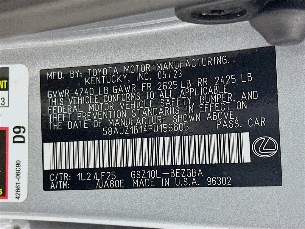 2023 Lexus ES 350 F Sport