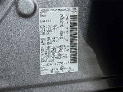 2020 Nissan Rogue SL