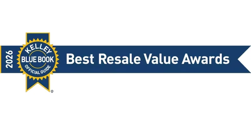 Kelley Blue Book Best Resale Value Awards 2025