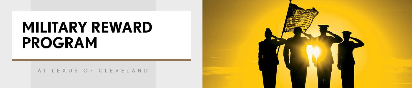 Military Reward Program at Lexus of Cleveland